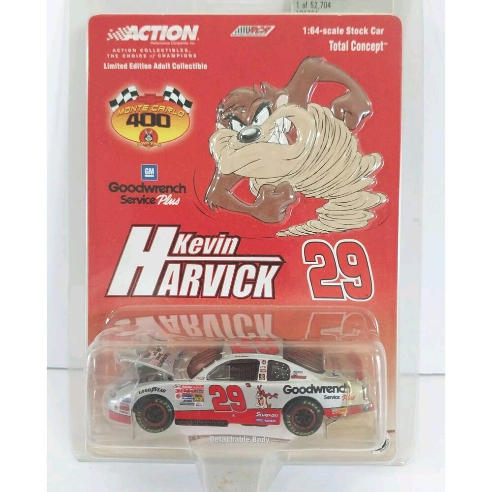 2001 Action Kevin Harvick 1/64 Chevrolet  Goodwrench Taz Vintage #N06
